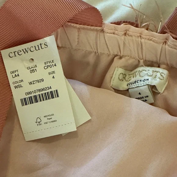 NWT Crewcuts Feathered Dress - Picture 2 of 8